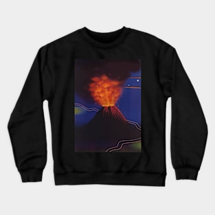 Vintage Volcano Crewneck Sweatshirt